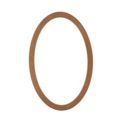 100 Lük Oval ayna