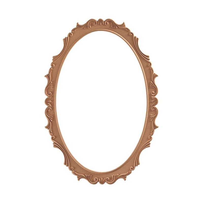 100 Lük Oval Lale Ayna