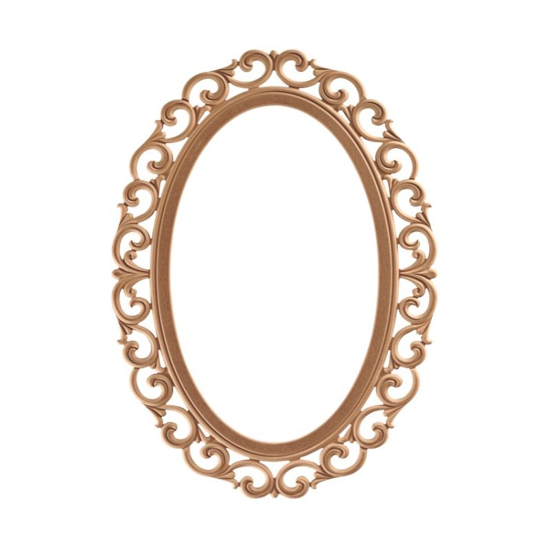 100 Lük Oval Lilyum Ayna