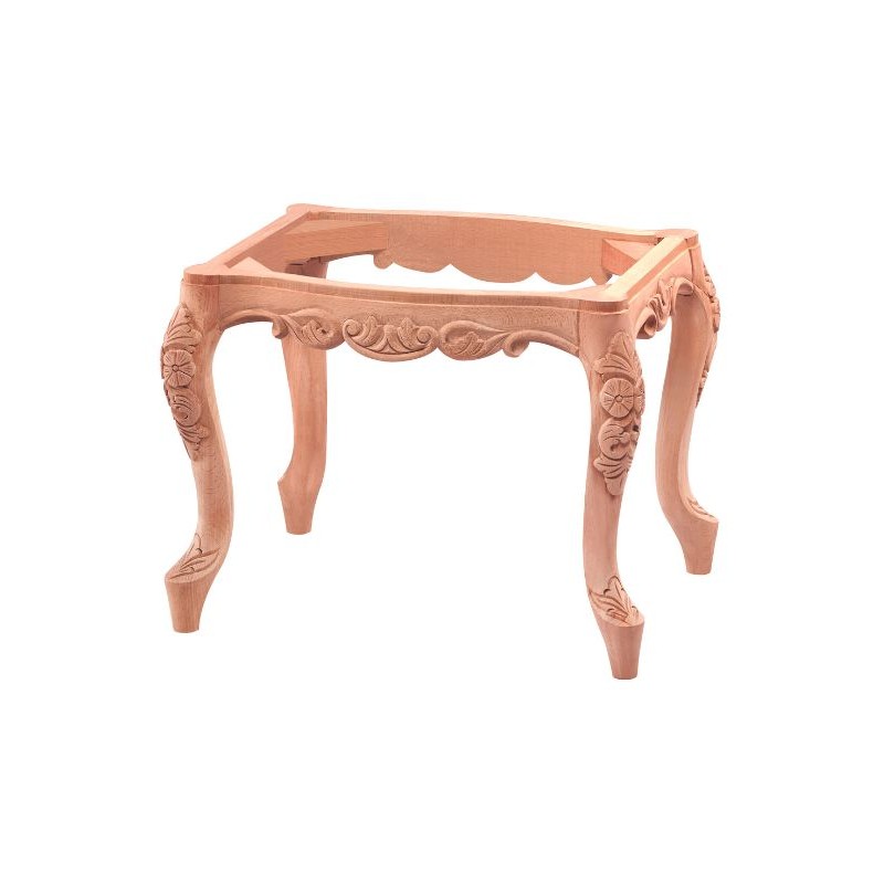 55 lik Kavisli Oymalı Puf